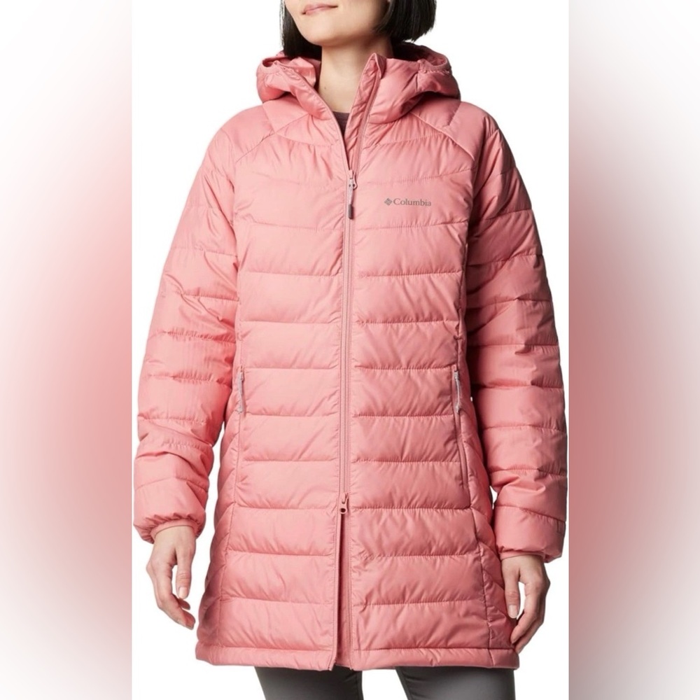🎉NWOT Columbia Powder Lite II Pink Agave Pink Puffer Jacket